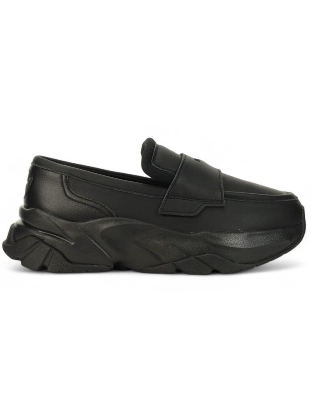 Puma Women's Soafyr Black Leather Loafers - Picture 6 of 14
